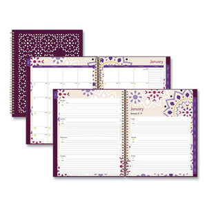 Stencil Cover Weekly-monthly Planner, 11 X 8.5, Gili, 2022