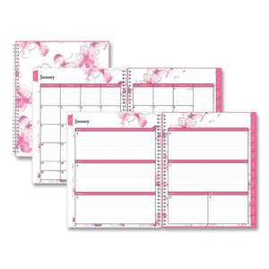 Breast Cancer Awareness Weekly-monthly Planner, 11 X 8.5, Orchid, 2022
