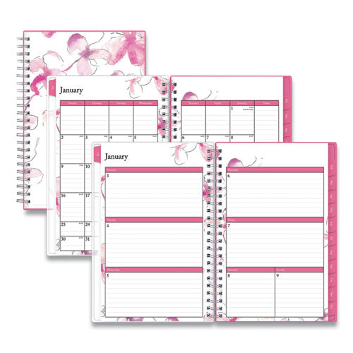 Breast Cancer Awareness Weekly-monthly Planner, 8 X 5, Orchid, 2022