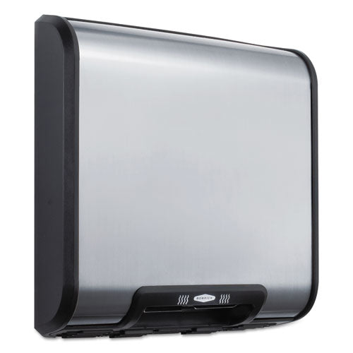 ESBOB7128115V - Trimline Ada Automatic Hand Dryer, 115v, 1725 Watts, Stainless Steel-black