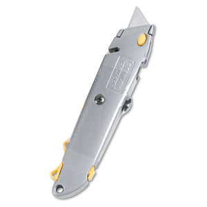 ESBOS10499BX - Quick-Change Utility Knife W-retractable Blade & Twine Cutter, Gray
