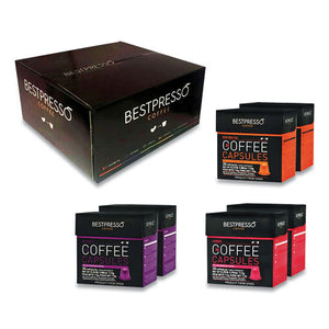 Nespresso Pods Intense Coffee Variety Pack, 120-carton