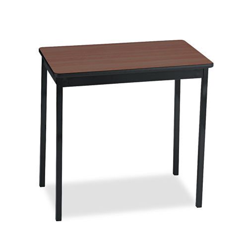 ESBRKUT183030WA - Utility Table, Rectangular, 30w X 18d X 30h, Walnut-black