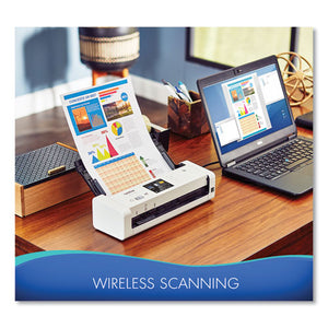 Ads1700w Wireless Compact Color Desktop Scanner With Duplex And Touchscreen