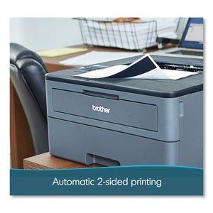 Hll2370dwxl Xl Extended Print Monochrome Compact Laser Printer With Up To 2-years Of Toner In-box