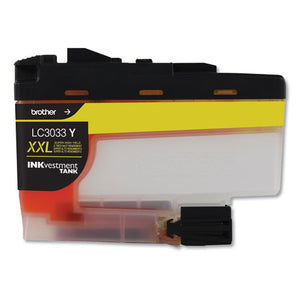 Lc3033y Inkvestment Super High-yield Ink, 1,500 Page-yield, Yellow