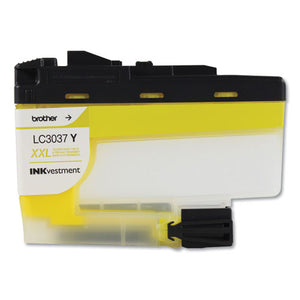 Lc3037y Inkvestment Super High-yield Ink, 1,500 Page-yield, Yellow