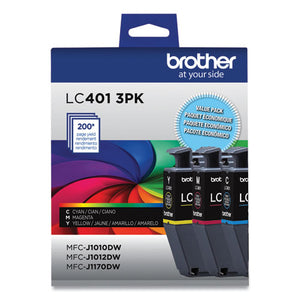 Lc4013pks Ink, 200 Page-yield, Cyan-magenta-yellow, 3-pack