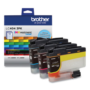 Lc4043pk Inkvestment Ink, 750 Page-yield, Cyan-magenta-yellow, 3-pack