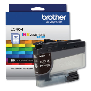 Lc404bks Inkvestment Ink, 750 Page-yield, Black