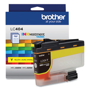 Lc404ys Inkvestment Ink, 750 Page-yield, Yellow