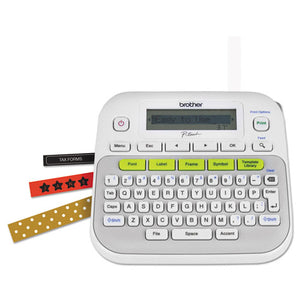 Pt-d210 Easy-to-use Label Maker, 2 Lines, 6.25 X 6 X 2.75