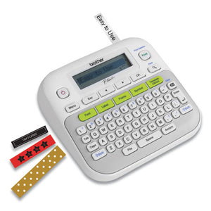 Pt-d210 Easy-to-use Label Maker, 2 Lines, 6.25 X 6 X 2.75