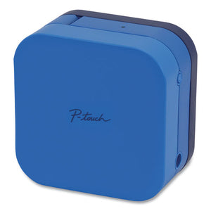 Pt-p300btbu P-touch Cube Label Maker, 20 Mm-s Print Speed, 2.5 X 4.6 X 4.6
