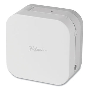 Pt-p300bt P-touch Cube Label Maker, 20 Mm-s Print Speed, 2.5 X 4.6 X 4.6