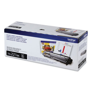 Tn221bk Toner, 2,500 Page-yield, Black