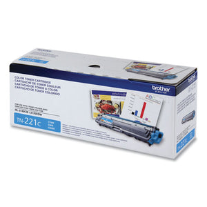 Tn221c Toner, 1,400 Page-yield, Cyan