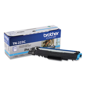 Tn223c Toner, 1,300 Page-yield, Cyan