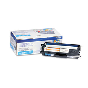 Tn310c Toner, 1,500 Page-yield, Cyan