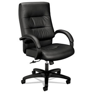 ESBSXVL691SB11 - Vl690 Series Executive High-Back Leather Chair, Black Leather