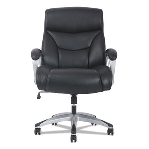 3-forty-one Big And Tall Chair, Supports Up To 400 Lbs., Black Seat-black Back, Aluminum Base