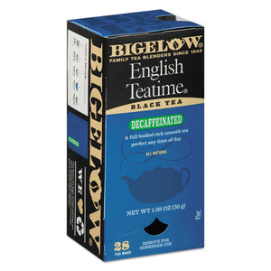 ESBTC10357 - Single Flavor Tea Decaf, English Teatime, 28-box