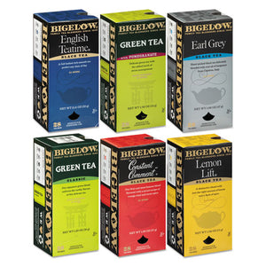 ESBTC15577 - Assorted Tea Packs, Six Flavors, 28-box, 168-carton