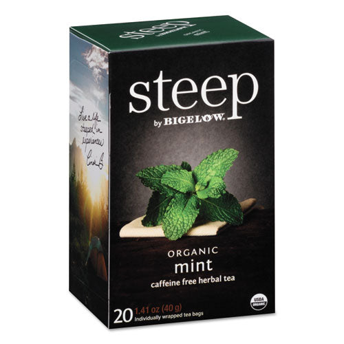 ESBTC17709 - Steep Tea, Mint, 1.41 Oz Tea Bag, 20-box