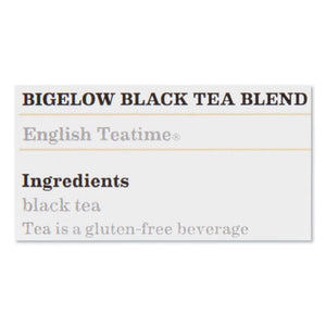 English Teatime Black Tea, 0.08 Oz Tea Bag, 28-box