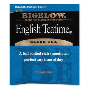 English Teatime Black Tea, 0.08 Oz Tea Bag, 28-box