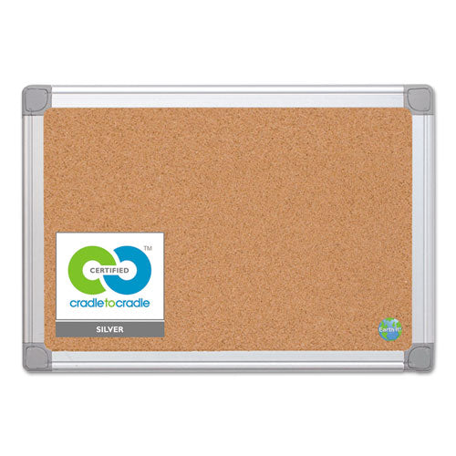 ESBVCCA021790 - Earth Cork Board, 18x24, Aluminum Frame