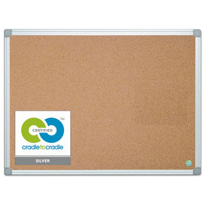ESBVCCA051790 - Earth Cork Board, 36 X 48, Aluminum Frame