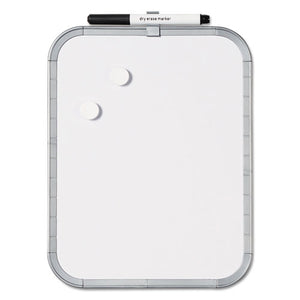 ESBVCCLK020303 - Magnetic Dry Erase Board, 11 X 14, White Plastic Frame