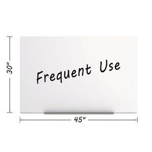 ESBVCDET8025397 - Magnetic Dry Erase Tile Board, 29 1-2 X 45, White Surface