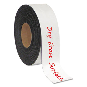 ESBVCFM2118 - Dry Erase Magnetic Tape Roll, White, 2" X 50 Ft.