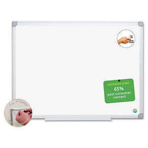 ESBVCMA0200790 - Earth Easy-Clean Dry Erase Board, White-silver, 18x24