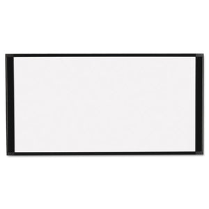 ESBVCMA10007705 - Cubicle Workstation Dry Erase Board, 36 X18, Black Aluminum Frame