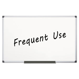 ESBVCMA2107170 - Value Lacquered Steel Magnetic Dry Erase Board, 48 X 96, White, Aluminum Frame