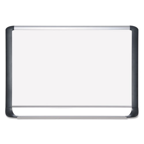ESBVCMVI030201 - Lacquered Steel Magnetic Dry Erase Board, 24 X 36, Silver-black