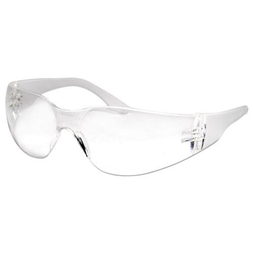 ESBWK00022 - Safety Glasses, Clear Frame-clear Lens, Anti-Fog, Polycarbonate, Dozen