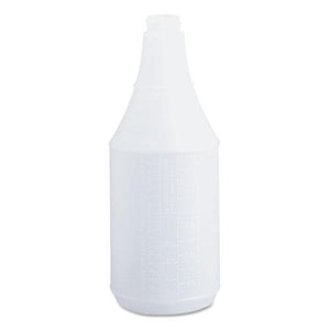 ESBWK00024 - Embossed Spray Bottle, 24 Oz, Clear, 24-carton