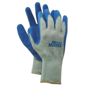 ESBWK00027XL - Rubber Palm Gloves, Gray-blue, X-Large, 1 Dozen