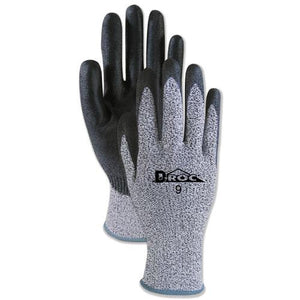 ESBWK000299 - Palm Coated Cut-Resistant Hppe Glove, Salt & Pepper-black, Size 9 (large), Dz