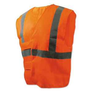 ESBWK00035 - Class 2 Safety Vests, Orange-silver, Standard