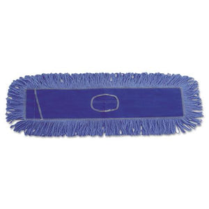 ESBWK1136 - Dust Mop Head, Cotton-synthetic Blend, 36 X 5, Looped-End, Blue