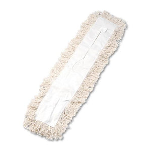 ESBWK1336 - Industrial Dust Mop Head, Hygrade Cotton, 36w X 5d, White