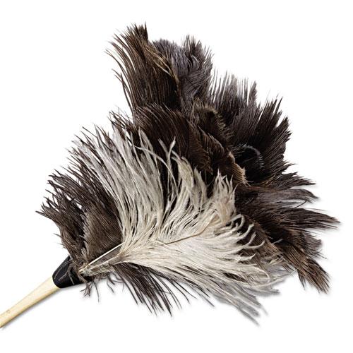 ESBWK13FD - Professional Ostrich Feather Duster, 7" Handle