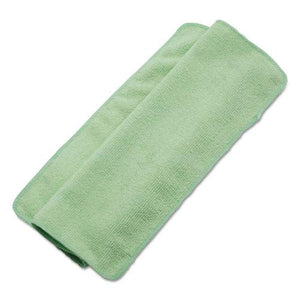 ESBWK16GRECLOTH - Lightweight Microfiber Cleaning Cloths, Green,16 X 16, 24-pack