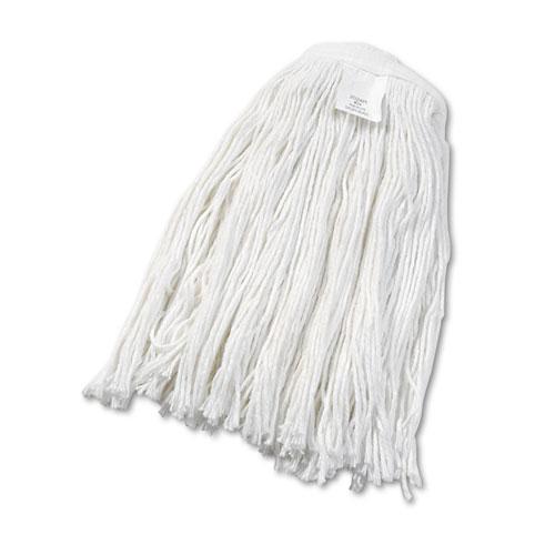 ESBWK2024RCT - Cut-End Wet Mop Head, Rayon, No. 24, White, 12-carton