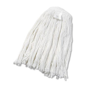 ESBWK2024REA - Cut-End Wet Mop Head, Rayon, No. 24, White